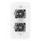 Hubbell Wiring Device-Kellems Sub-Plate, 1 Gang, Steel, XLR Opening Cover Type S1R10CSP2X - alternate 2